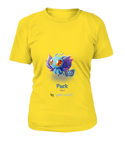 [DotA 2]Puck - Round Neck T-shirt Woman