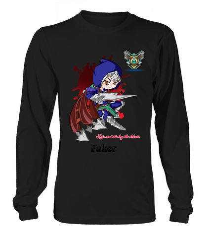 [LOL]Live and die by the blade - Talon Long Sleeved T-shirt Limited Edition