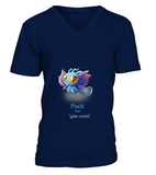 [DotA 2]Puck - V-neck T-shirt