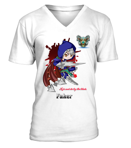 [LOL]Live and die by the blade - Talon v-neck t-shirt unisex Limited Edition